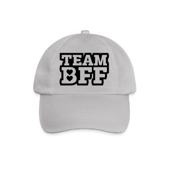 TEAM BFF - Baseballkappe - Grau - Vorne