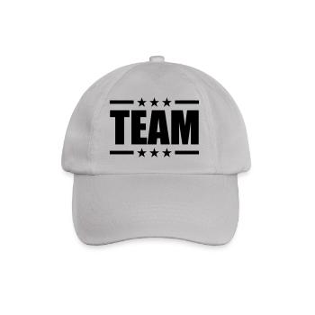 Team - Baseballkappe - Grau - Vorne