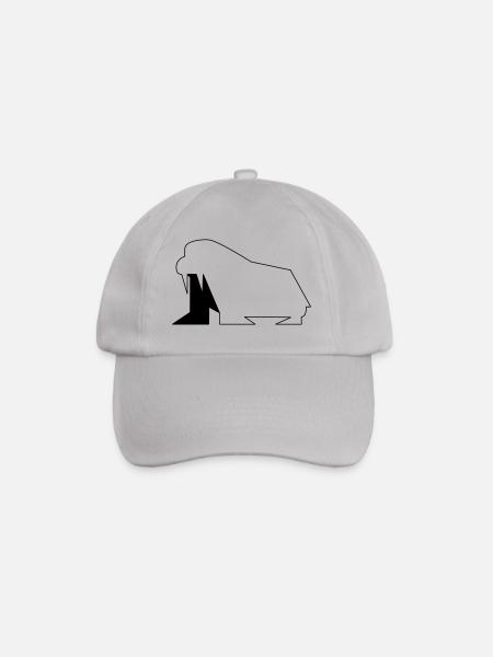 Walrus 02 - Baseballkappe - Grau