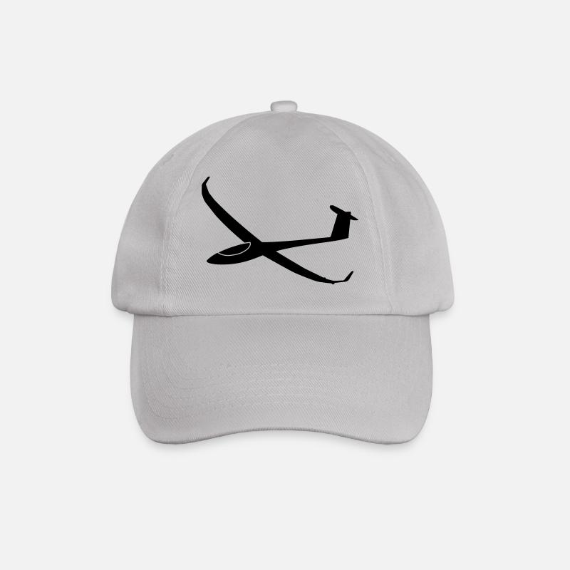js3 segelflugzeug - Baseballkappe - Grau