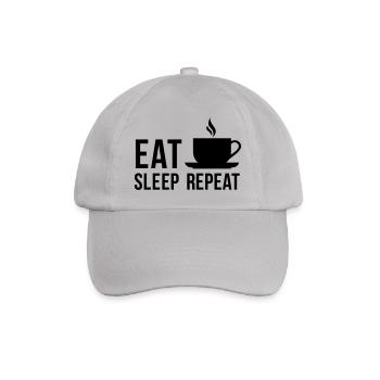 coffee - Baseball Cap - grey - Front
