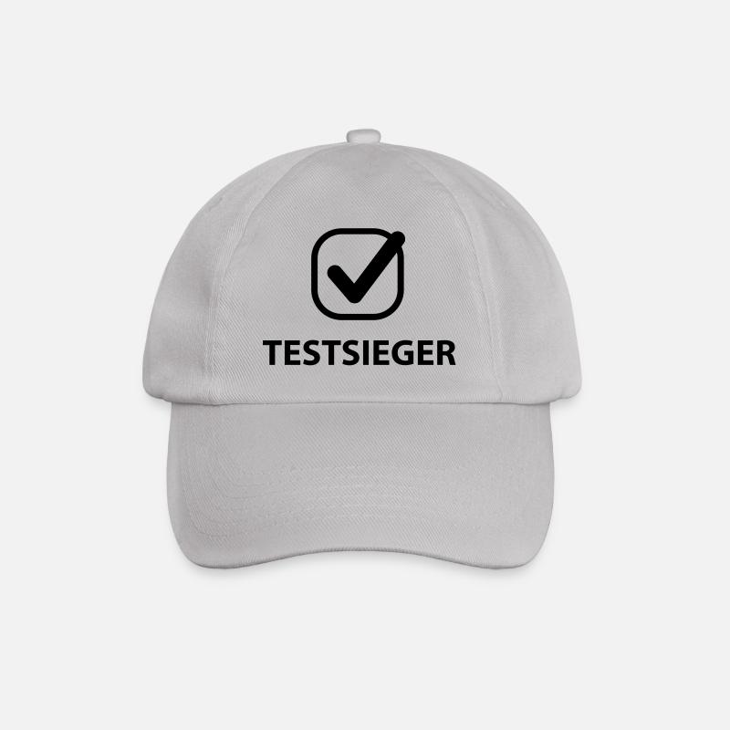 Testsieger Design - Baseballkappe - Grau