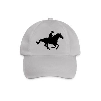 Western Riding - Pferd - Horse - Baseballkappe - Grau - Vorne
