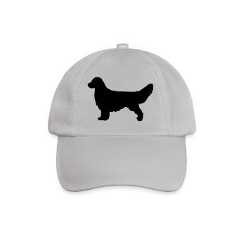 GOLDEN RETRIEVER Silhouette - Baseball Cap - grey - Front