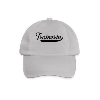 Trainerin - Baseballkappe - Grau - Vorne