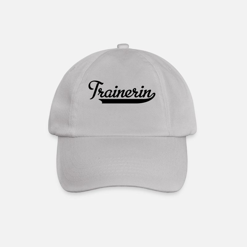 Trainerin - Baseballkappe - Grau
