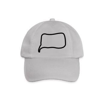 ligne de bulle de la parole - Casquette classique - bruyère - Devant