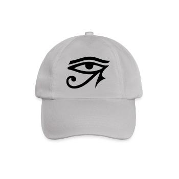 Eye Of Horus - Baseballkappe - Grau - Vorne