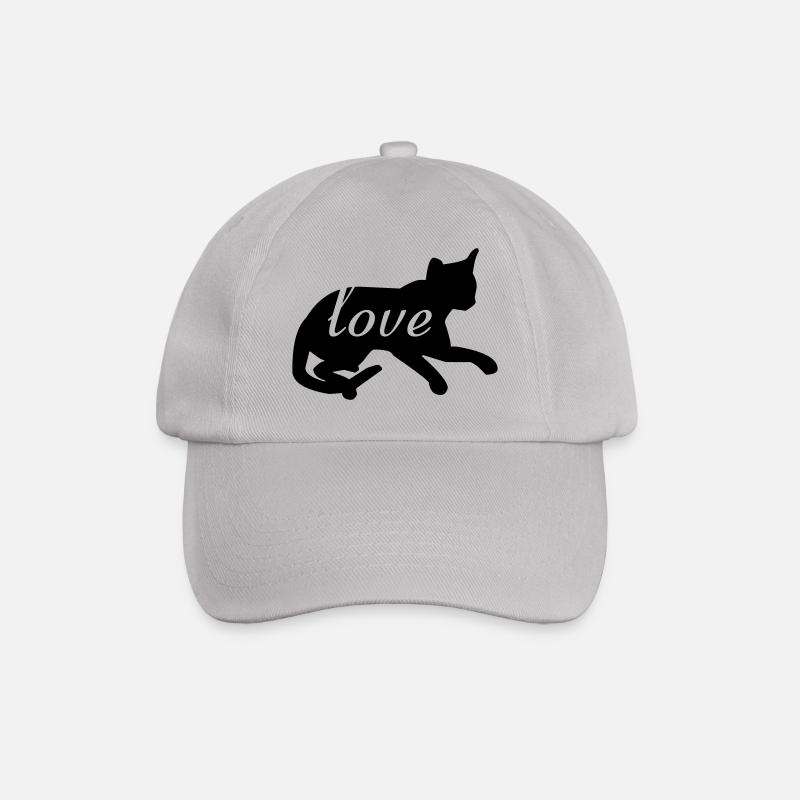 les chats aiment - Casquette classique - bruyère