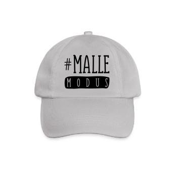 malle modus design - Baseballkappe - Grau - Vorne