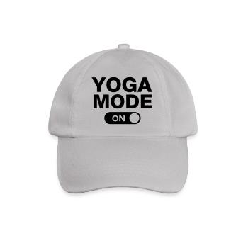 Yoga Mode (On) - Baseballkappe - Grau - Vorne