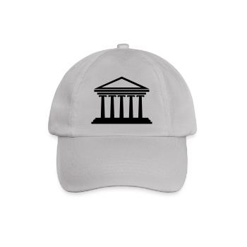 athen_gebaeude - Baseball Cap - grey - Front