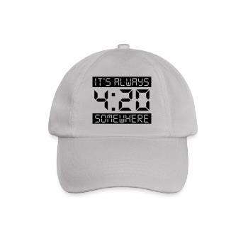 IT'S ALWAYS 4:20 SOMEWHERE - Casquette classique - bruyère - Devant