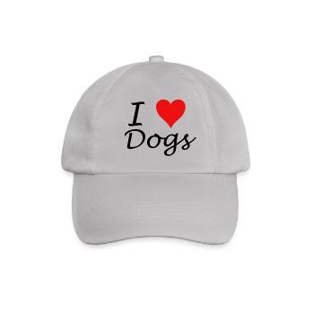 J'aime les chiens - Casquette classique - bruyère - Devant