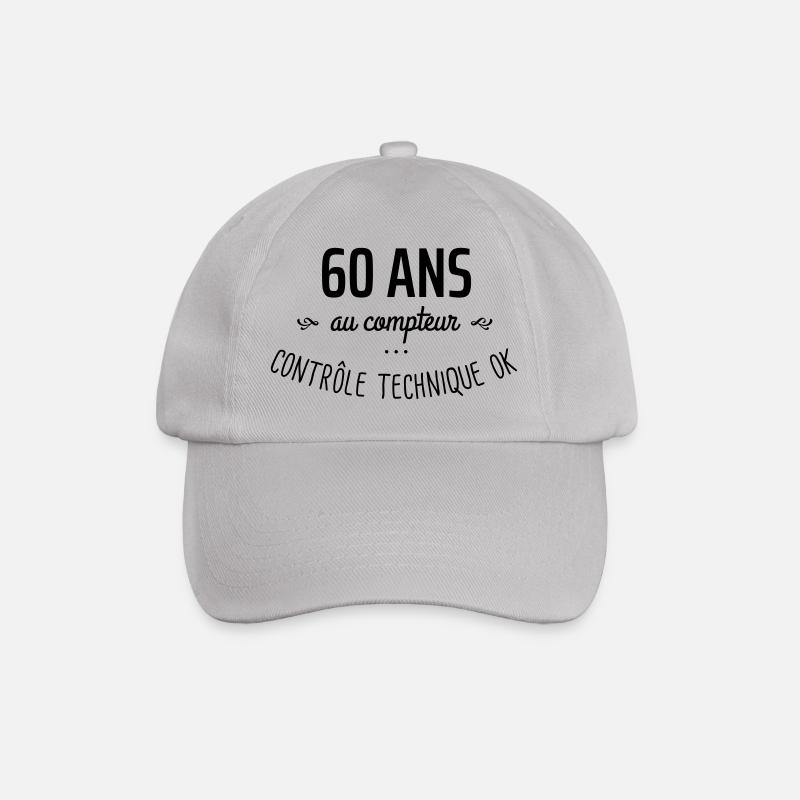 60 ans au compteur - Casquette classique - bruyère