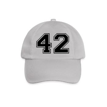 42 - Baseball Cap - grey - Front