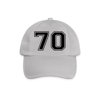 70 - Baseball Cap - grey - Front