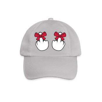 2 mains branleur branlant montrer insultant fi - Casquette classique - bruyère - Devant