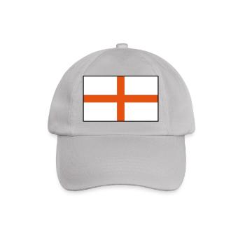 England flag 2 - Baseball Cap - grey - Front
