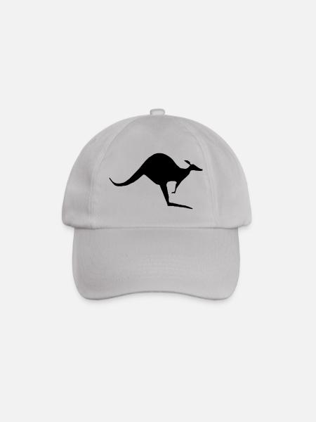 single kangaroo - Baseballkappe - Grau