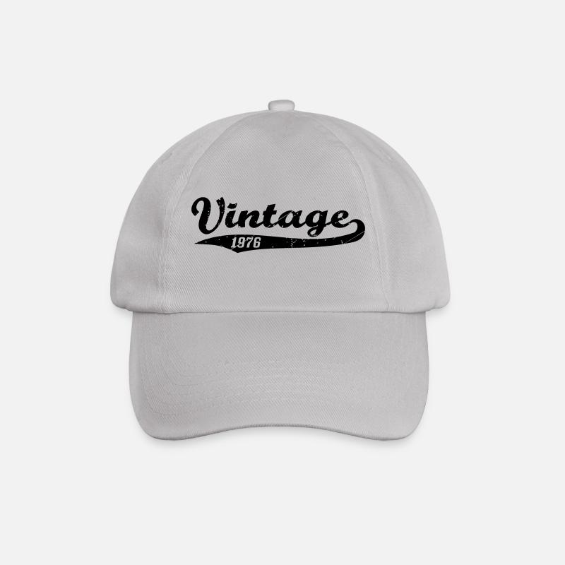 Vintage 1976 - Casquette classique - bruyère