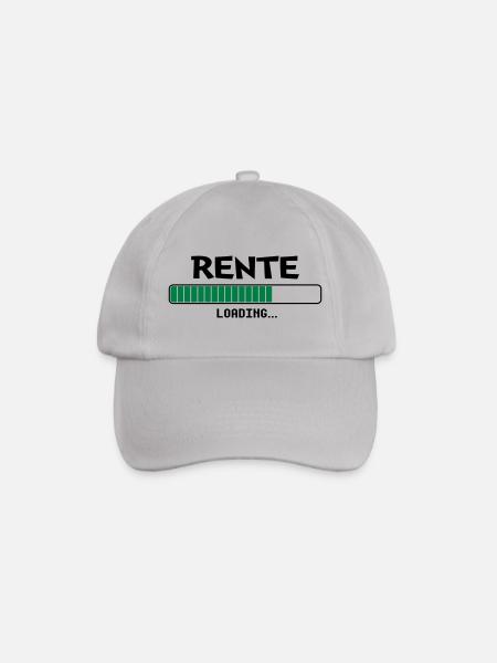 Rente loading Ladebalken - Baseballkappe - Grau