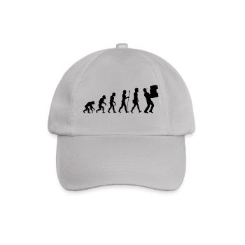 Evolution postman livraison de colis cadeau t-shirt - Casquette classique - bruyère - Devant