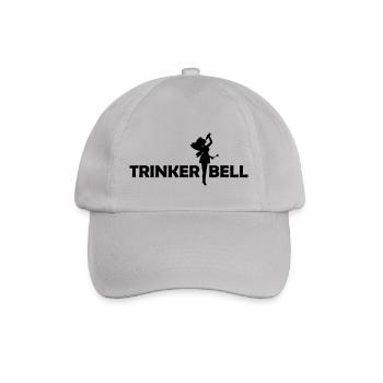 Trinkerbell - Baseballkappe - Grau - Vorne