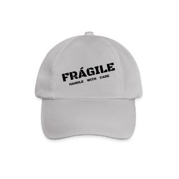 FRÁGILE - Baseballkappe - Grau - Vorne