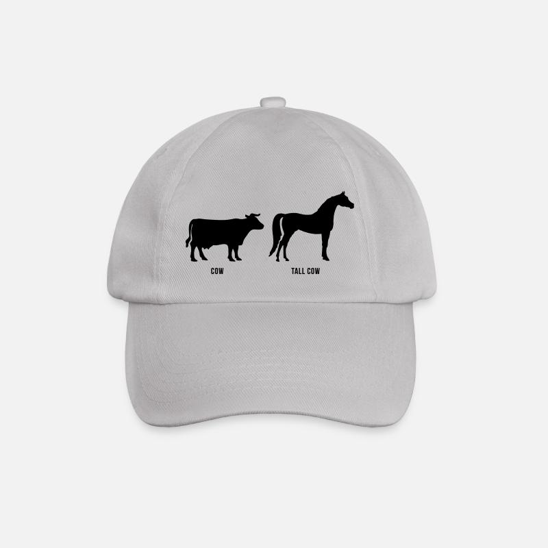Cow Cow vs Hoch - Baseballkappe - Grau