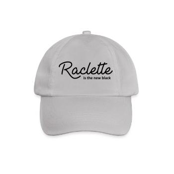 Raclette is the new black - Baseball Cap - grey - Front