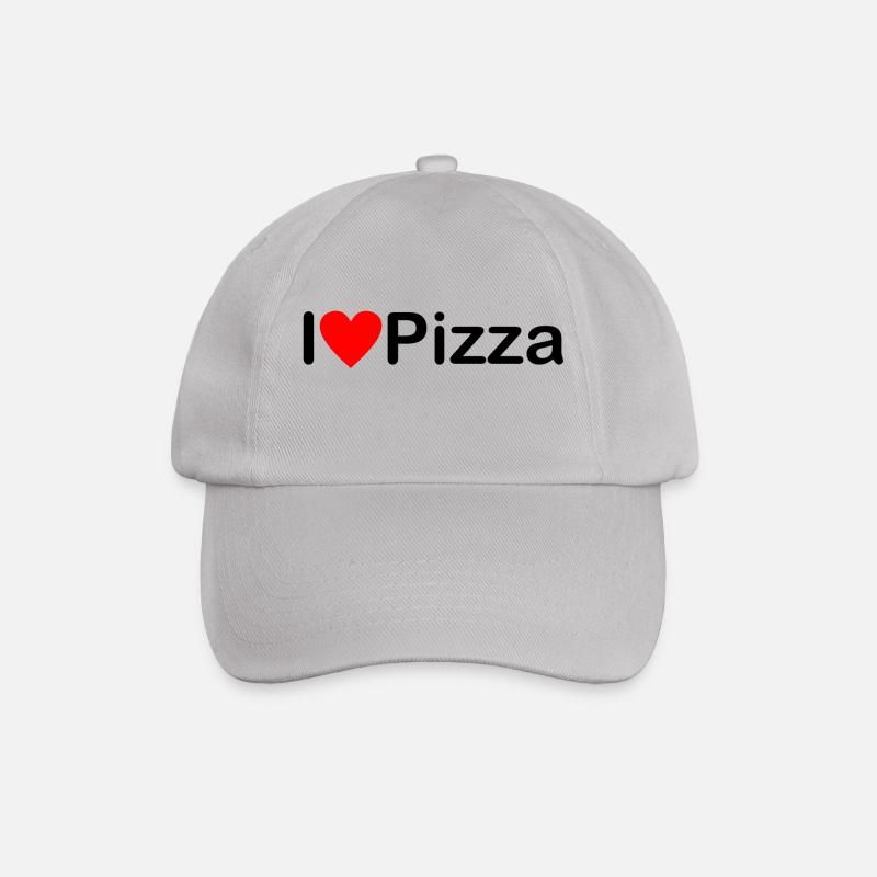 PIZZA - Baseballkappe - Grau