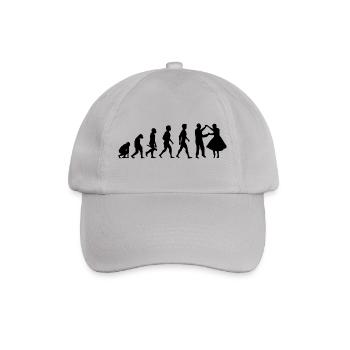tanzen musik walzer tango disco tanz9 - Baseballkappe - Grau - Vorne