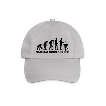 Grill Evolution - Baseballkappe - Grau - Vorne
