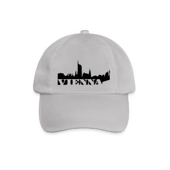 Vienna Skyline - Baseballkappe - Grau - Vorne