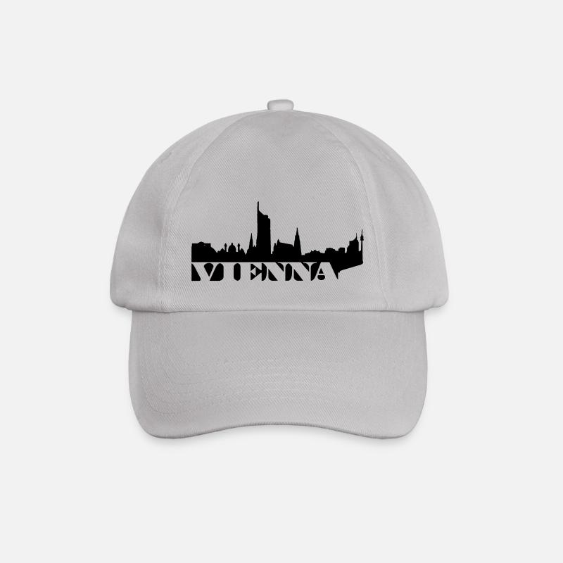 Vienna Skyline - Baseballkappe - Grau