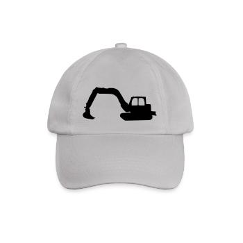 Bagger - Baseballkappe - Grau - Vorne