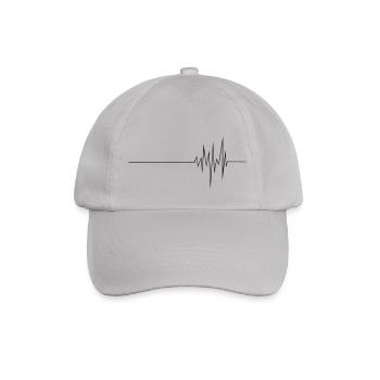 ECG (md) - Baseball Cap - grey - Front