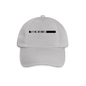 Logo Take me - Baseball Cap - grey - Front