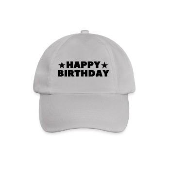Joyeux anniversaire Salutation d’anniversaire Cadeau d’anniversaire - Casquette classique - bruyère - Devant