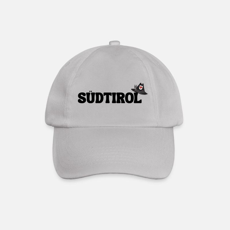 Südtirol - Baseballkappe - Grau