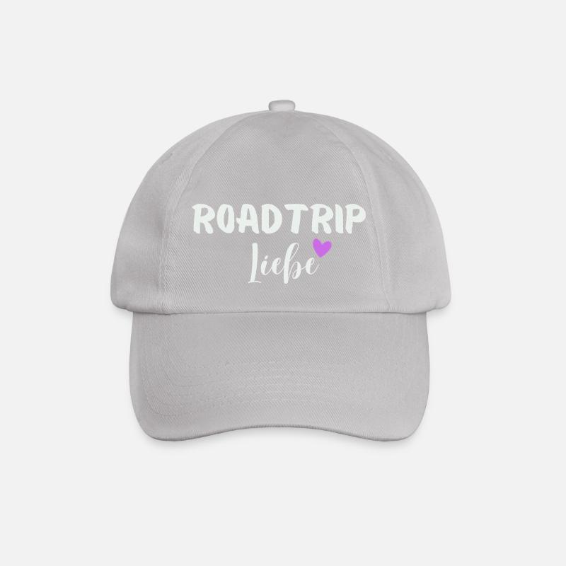 Roadtrip Liebe - Baseballkappe - Grau