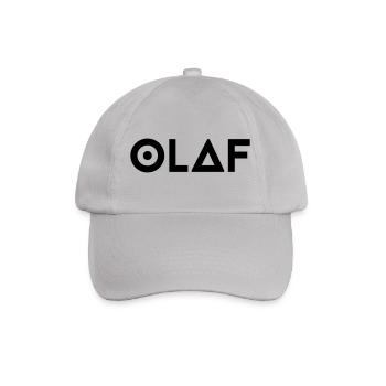 First name Olaf - Baseball Cap - grey - Front