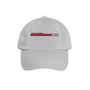 pilot - Baseballkappe - Grau - Vorne
