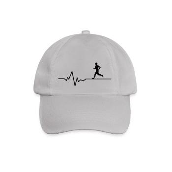 Jogger Puls - Baseballkappe - Grau - Vorne
