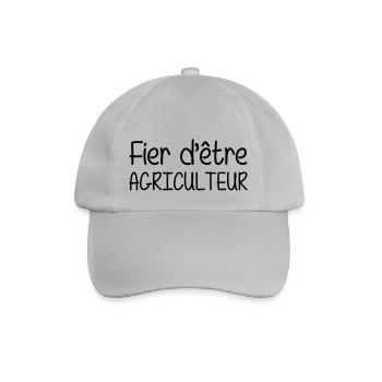 Fier d'être Agriculteur - Casquette classique - bruyère - Devant