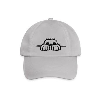 Cartoon mole watches - Baseball Cap - grey - Front