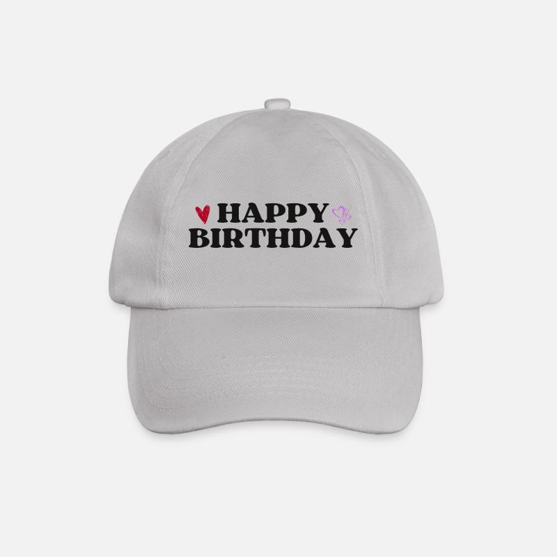 Bon anniversaire - Casquette classique - bruyère