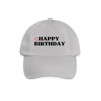 Joyeux anniversaire Salutation d’anniversaire Cadeau d’anniversaire - Casquette classique - bruyère - Devant