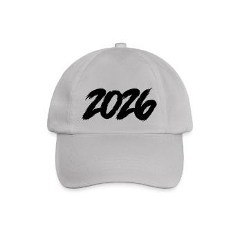 2026 - Baseball Cap - grey - Front